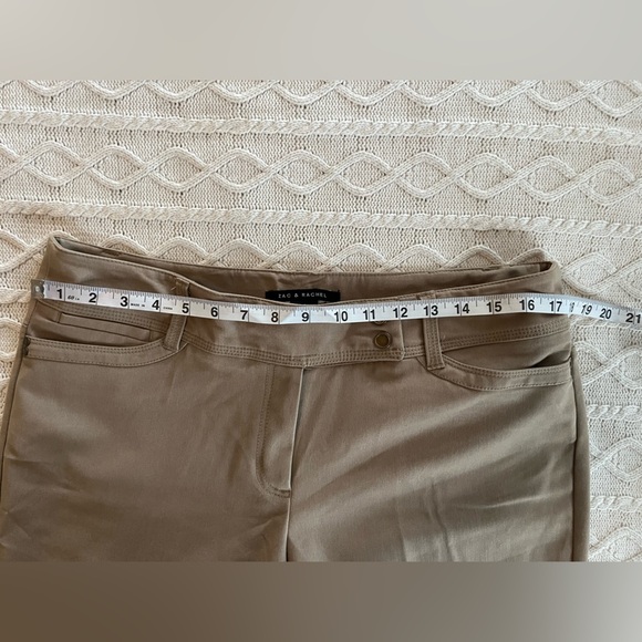 Zac & Rachel Tan Dress Pants/ Slacks Straight Leg women’s Size 12 - Picture 14 of 14